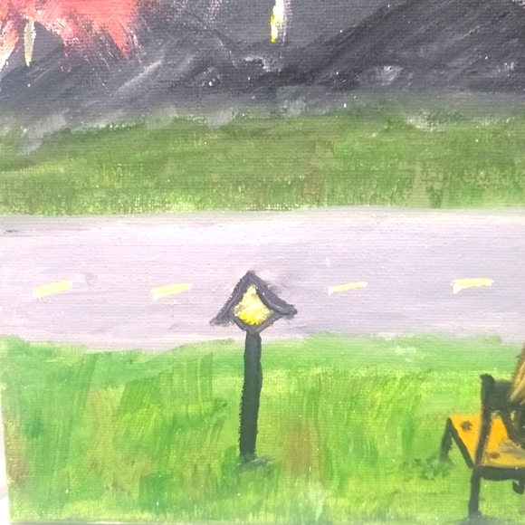 🎁Oil Painting "Sparkling Romance" - Picture 6 of 6